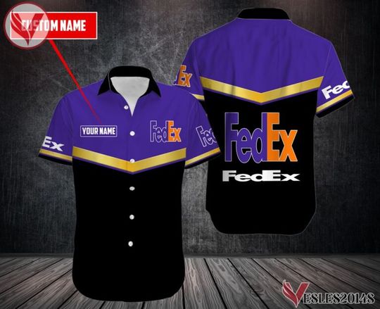 Personalized Fedex Hawaiian All Over Print Shirt, Summer Aloha For Men Women