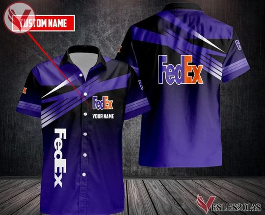 Personalized Fedex Hawaiian All Over Print Shirt, Summer Aloha For Men Women