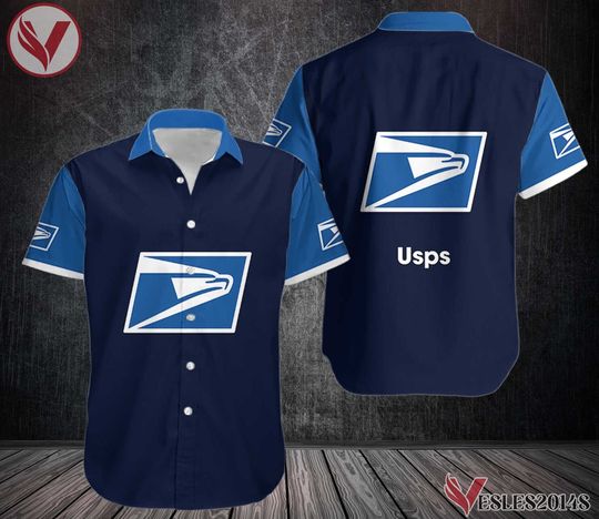 Postal Service Hawaiian Shirt, Postal Worker Gift, Funny Summer Vacation Shirt