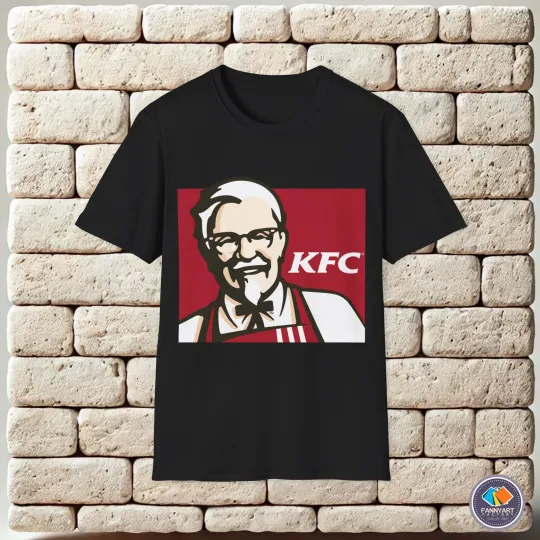 KFC Logo Fast-Food T-Shirt