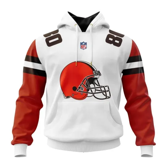 Discover Personalized Cleveland Football Team Brownss 3D Hoodie, Unisex Adults S-5XL