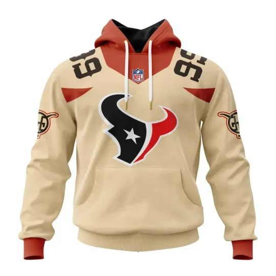 Discover Personalized Houston Football Team Texanss 3D Hoodie