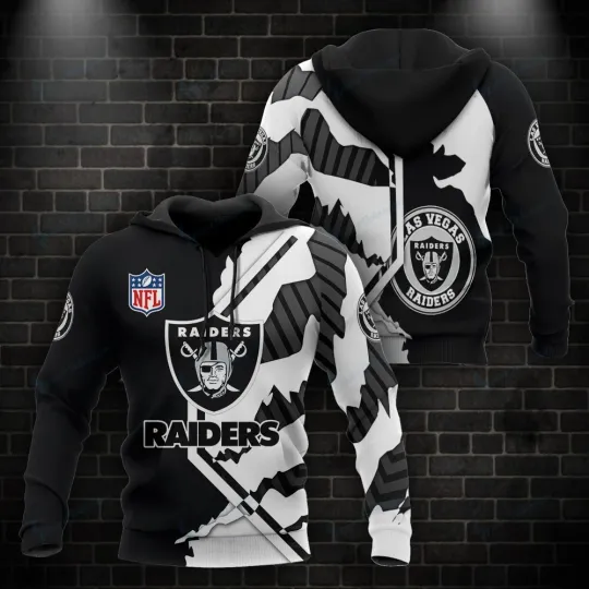 Discover Las Vegas Football Team Raiderss 3D Hoodie
