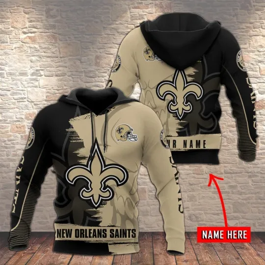 Personalized New Orleans Football Team Saintss 3D Hoodie