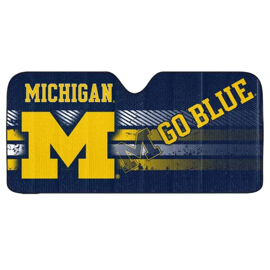 Michigan Wolverines Car Truck Windshield Folding Sun Shade