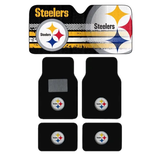 Discover football PITTSBURGH Football Windshield Sun Shade