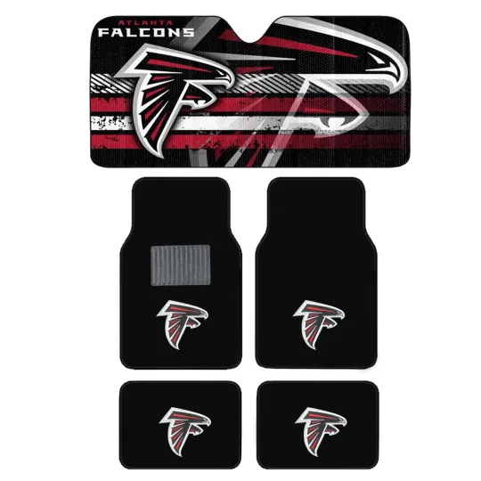 Discover ATLANTA Football Car Windshield Sun Shade