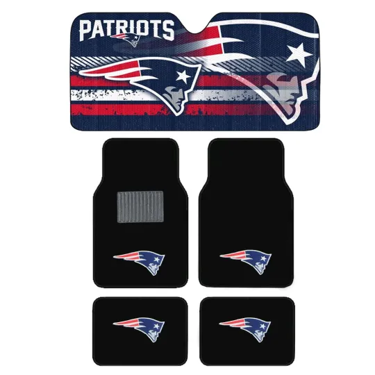 Discover NEW ENGLAND Football Car Windshield Sun Shade