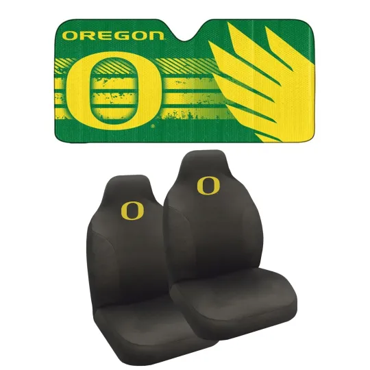 Discover Oreg ducks  Car Football Windshield Folding Sun Shade