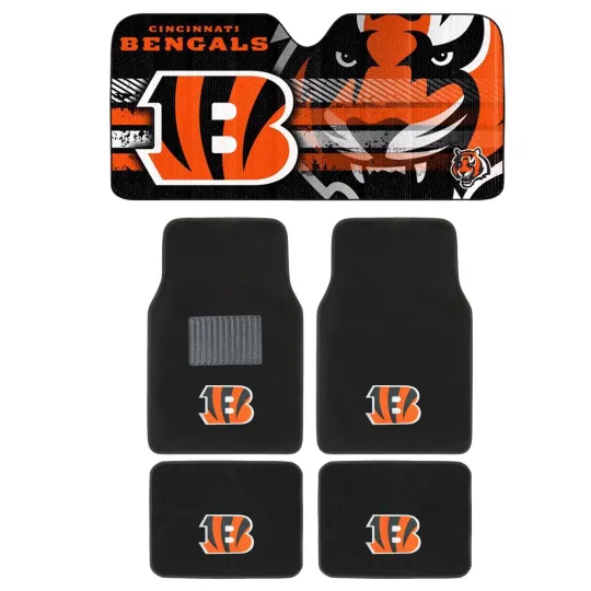 Discover CINCINNATI Football Car Windshield Sun Shade