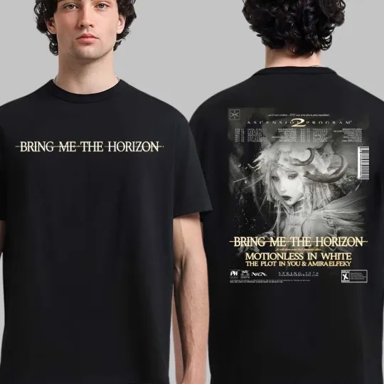 Bring Me The Horizon Ascension Program 2026 Tour Two Side T-Shirt