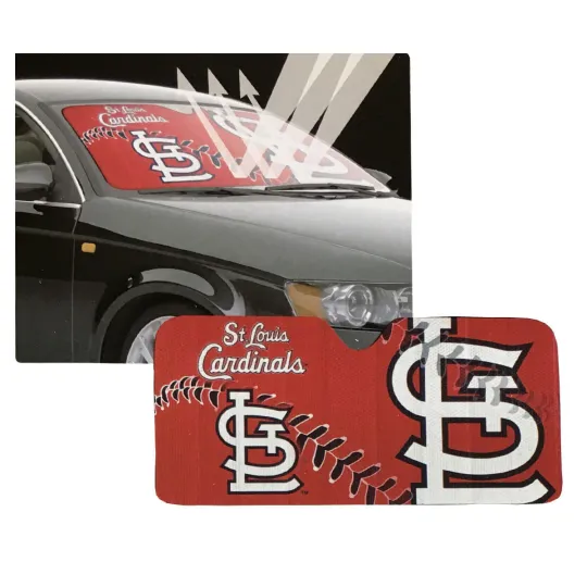 Discover St. Louis Cardinals Car Sun Shade