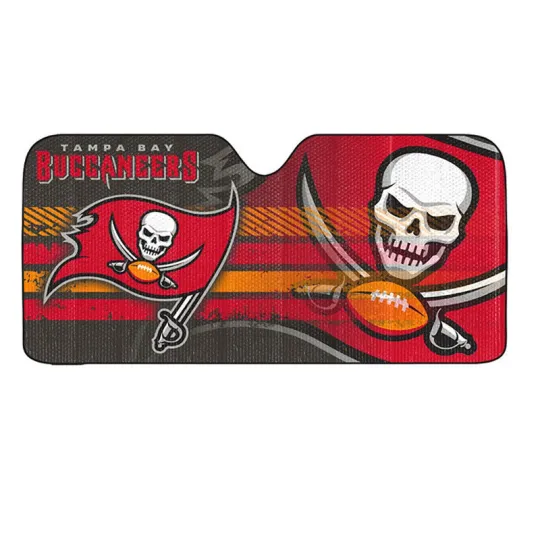 Discover Tampa Bay FootballCar Truck Windshield Folding Sun Shade