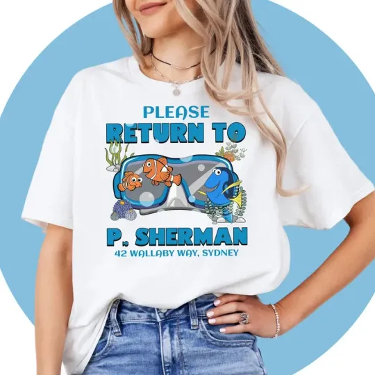 Discover Disney Fish Nemo T-Shirt for Men, Women