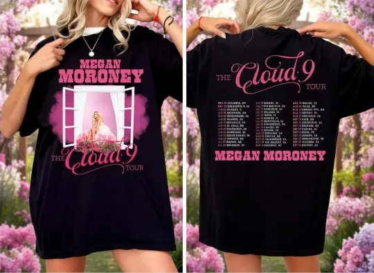 Discover Vintage Moroney Polaroid Tee, the Cloud 9 Tour 2026 Unisex T-shirt