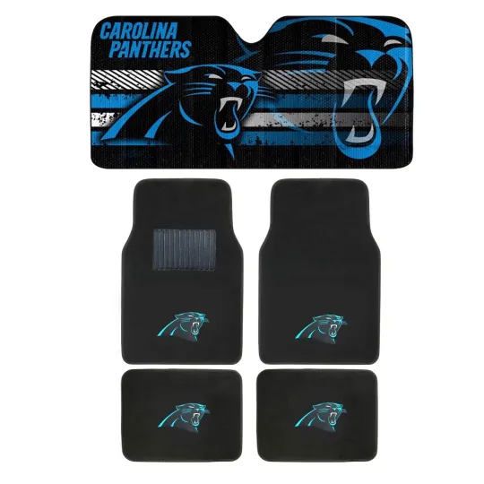CAROLINA PANTHERS Windshield Sun Shade , Only Sun shade