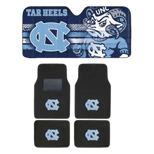 Discover NORTH CAROLINA TAR HELS Car Sun Shade , Only Sun shade