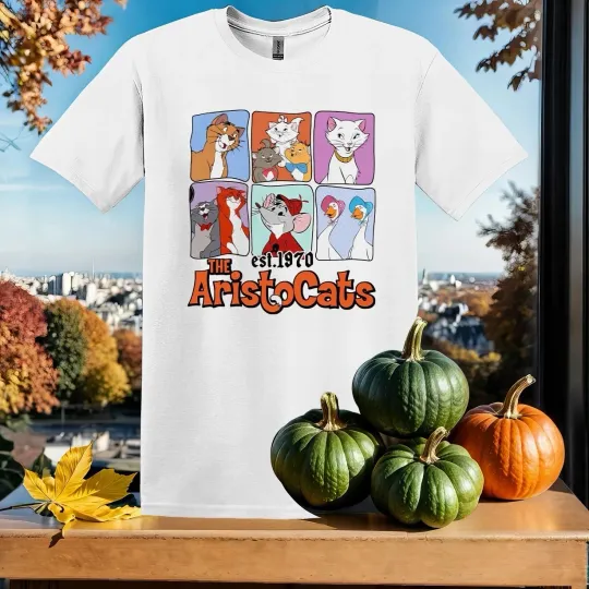 Discover The Aristocats Characters T-Shirt for Men, Women