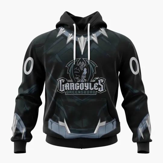 Personalized Greensboro Gargoyles Hoodie Special Black Panther