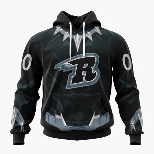 Personalized Rapid City Rush Hoodie Special Black Panther