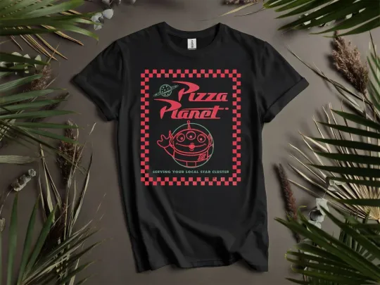 Discover Disney Pixar Toy Story Alien Pizza T-shirt Unisex Men Women