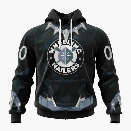 Personalized Wheeling Nailers Hoodie Special Black Panther Design