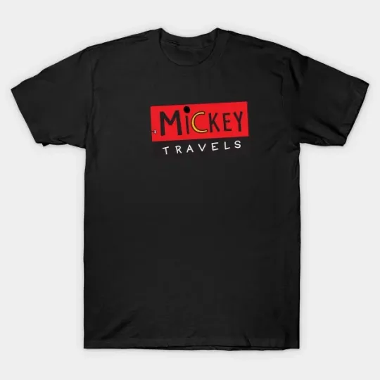Discover Disney Mickey Travels T-Shirt for Men, Women