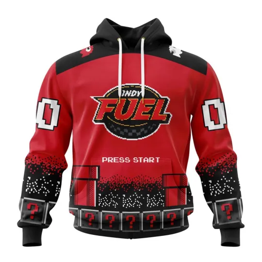 Discover Personalized Indy Fuel Hoodie/Zip Hoodie Special Retro Game Design
