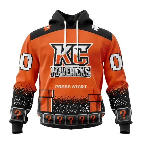 Personalized Kansas City Mavericks Hoodie Special Retro Game Design