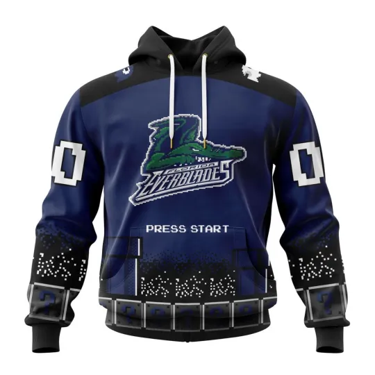 Discover Personalized Florida Everblades Hoodie/Zip Hoodie Special Retro Game