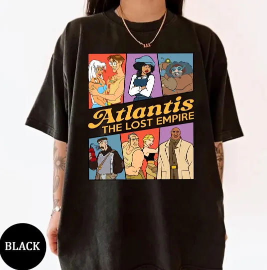 Discover Disney Atlantis The Lost Empire T-Shirt for Men, Women