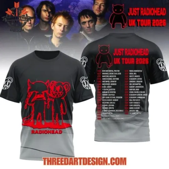 Discover HOT!! Just UK Tour 2026 T-Shirt 3D
