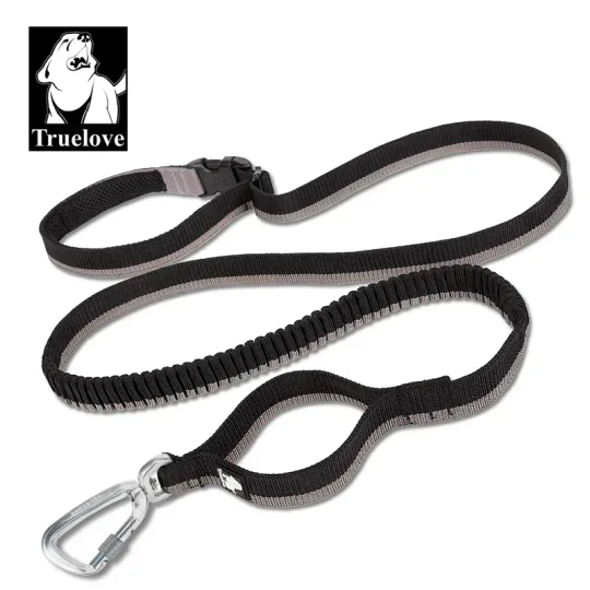 Discover Truelove Pet Running Bungee Leash Hands Free Dog Leash Medium Large Dogs Professiona Carabiner Reflective Stitches NEW TLL2271