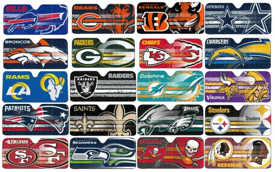 Discover Promark football Universal Car Truck Auto Shade Sun Shade Visor