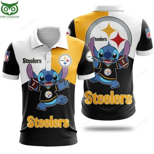 Pittsburgh Football Team Steelerss Polo Shirt