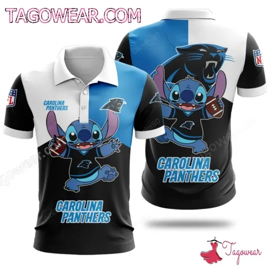 Discover Carolina Football Team Pantherss Polo Shirt