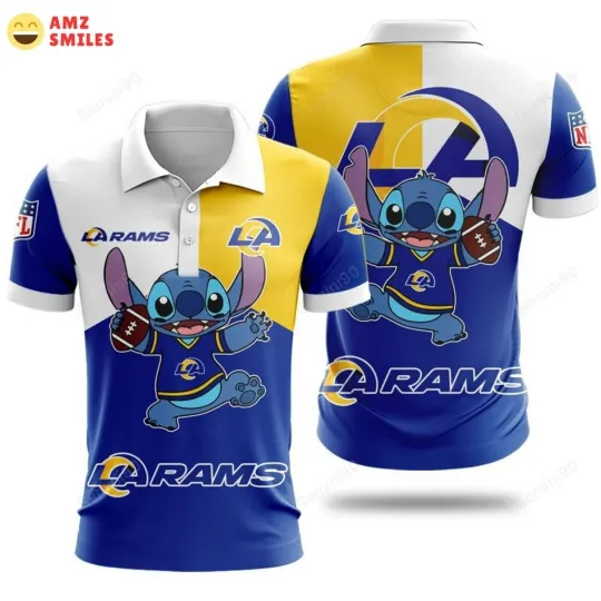 Discover Los Angeles Football Team Ramss Polo Shirt