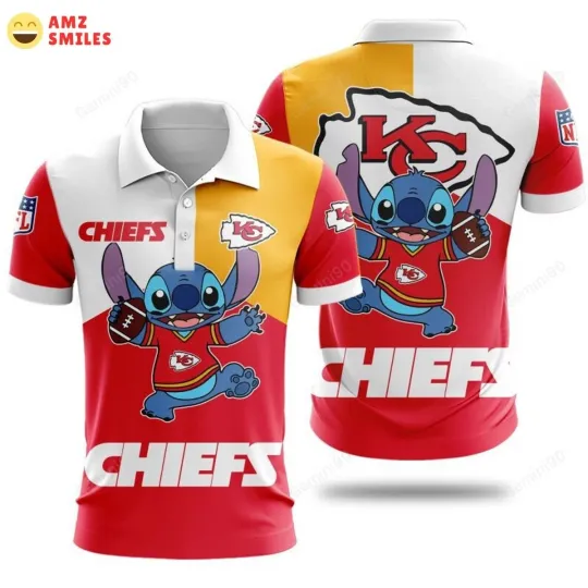 Discover Kansas City Football Team Chiefss Polo Shirt