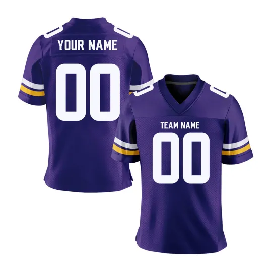 Discover Customized Football Jersey Personalized Name Number Fans Gift Shirts All Size