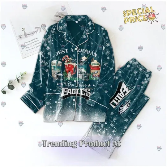 Discover Eagles Pajama Set for Women