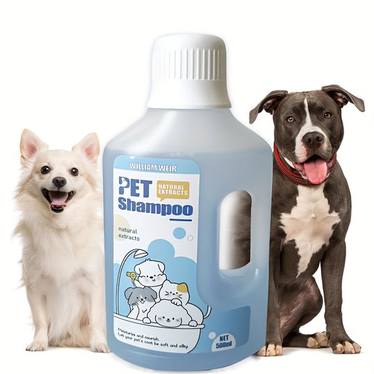 Discover Pet Bath Gel,Pet Shampoo,Cat and Dog Bath Gel,Gentle Soothing Formula,Suitable for Cats and Dogs,Cares for Pet Hair Health,500ml