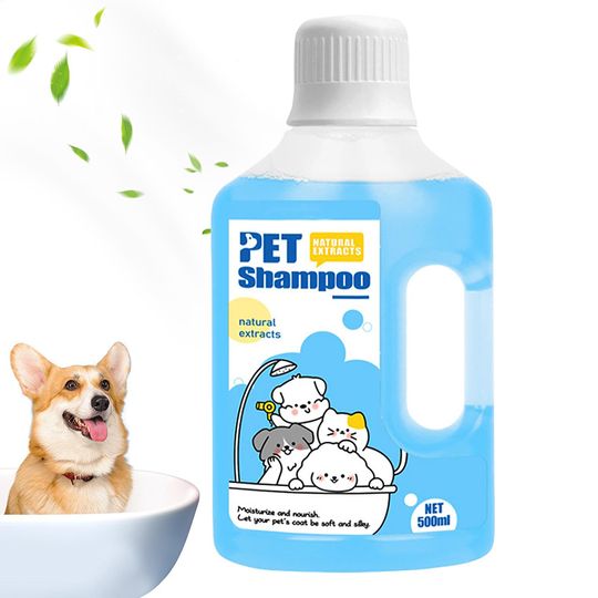 Discover 500ml Pet Bath Shampoo Cats Dogs Shower Care And Cleaning Gentle And Smooth Deodorizing Anti-itching Long-Lastin Fragrance