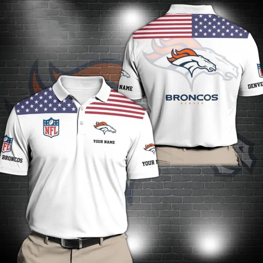 Discover Personalized Denver Football Team Broncoss Polo Shirt