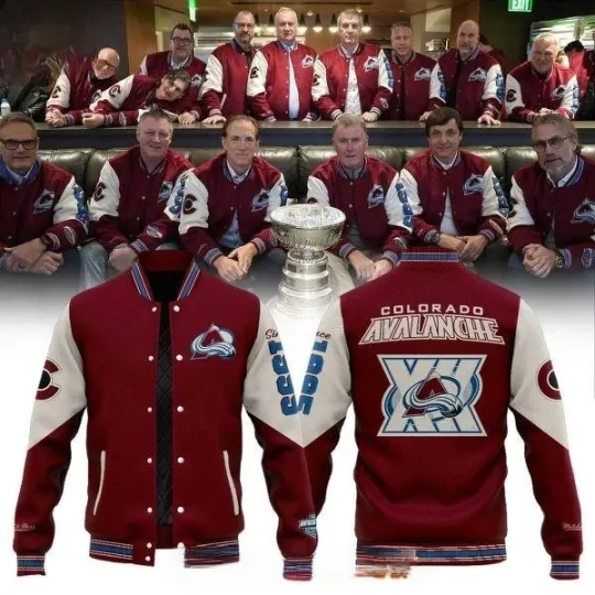 Discover Avalanche 30th Anniversary Baseball Jacket