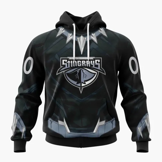 Personalized South Carolina Stingrays Hoodie Special Black Panther