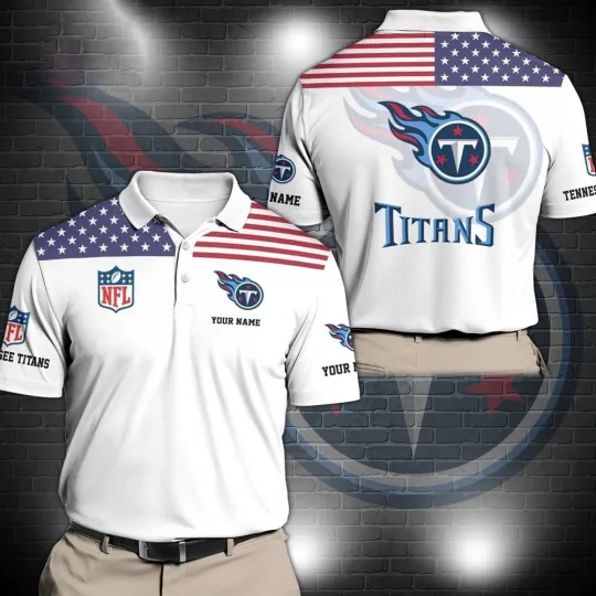 Discover Personalized Tennessee Football Team Titanss Polo Shirt