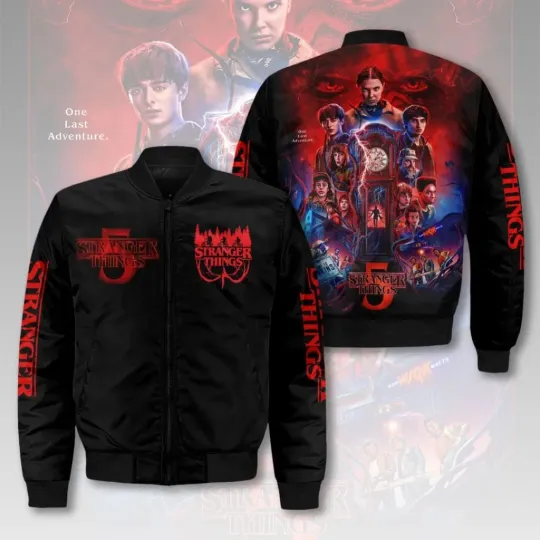 Stranger Things 3D Bomber Jacket