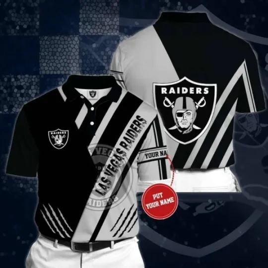 Discover Personalized Las Vegas Football Team Raiderss Polo Shirt