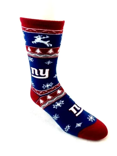 Discover New York Giants Holiday Christmas Socks