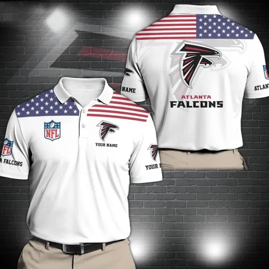 Discover Personalized Atlanta Football Team Falconss Polo Shirt